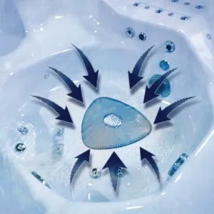 Hydropool Self Cleaning - спа с донным пылесосом!